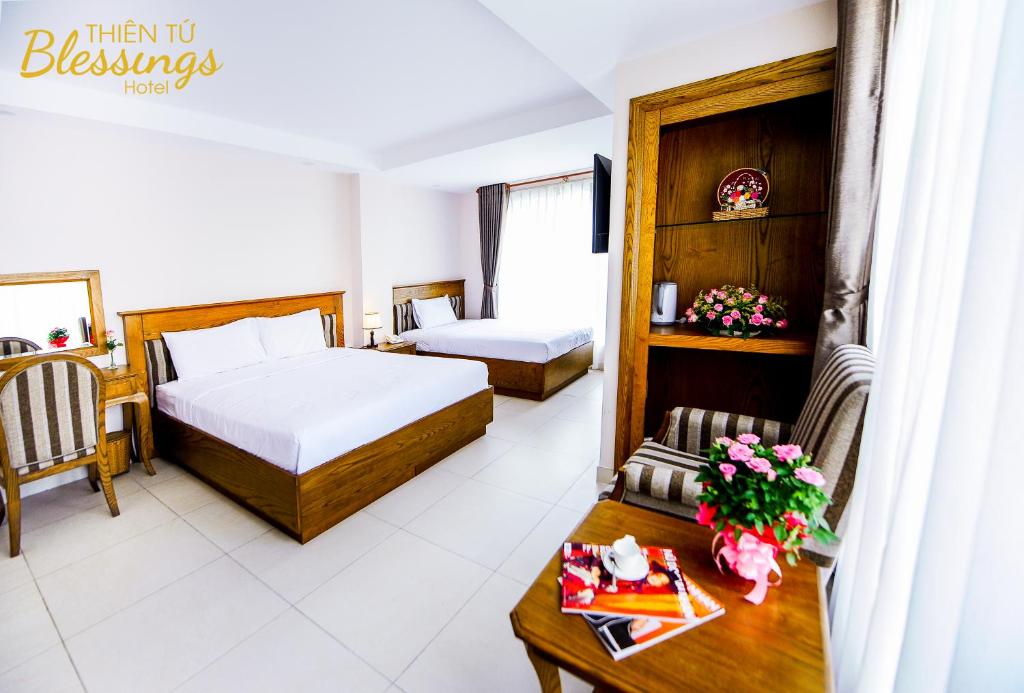 Thiên Tứ Blessings Hotel江山民宿范五老街胡志明市 – Ho Chi Minh City